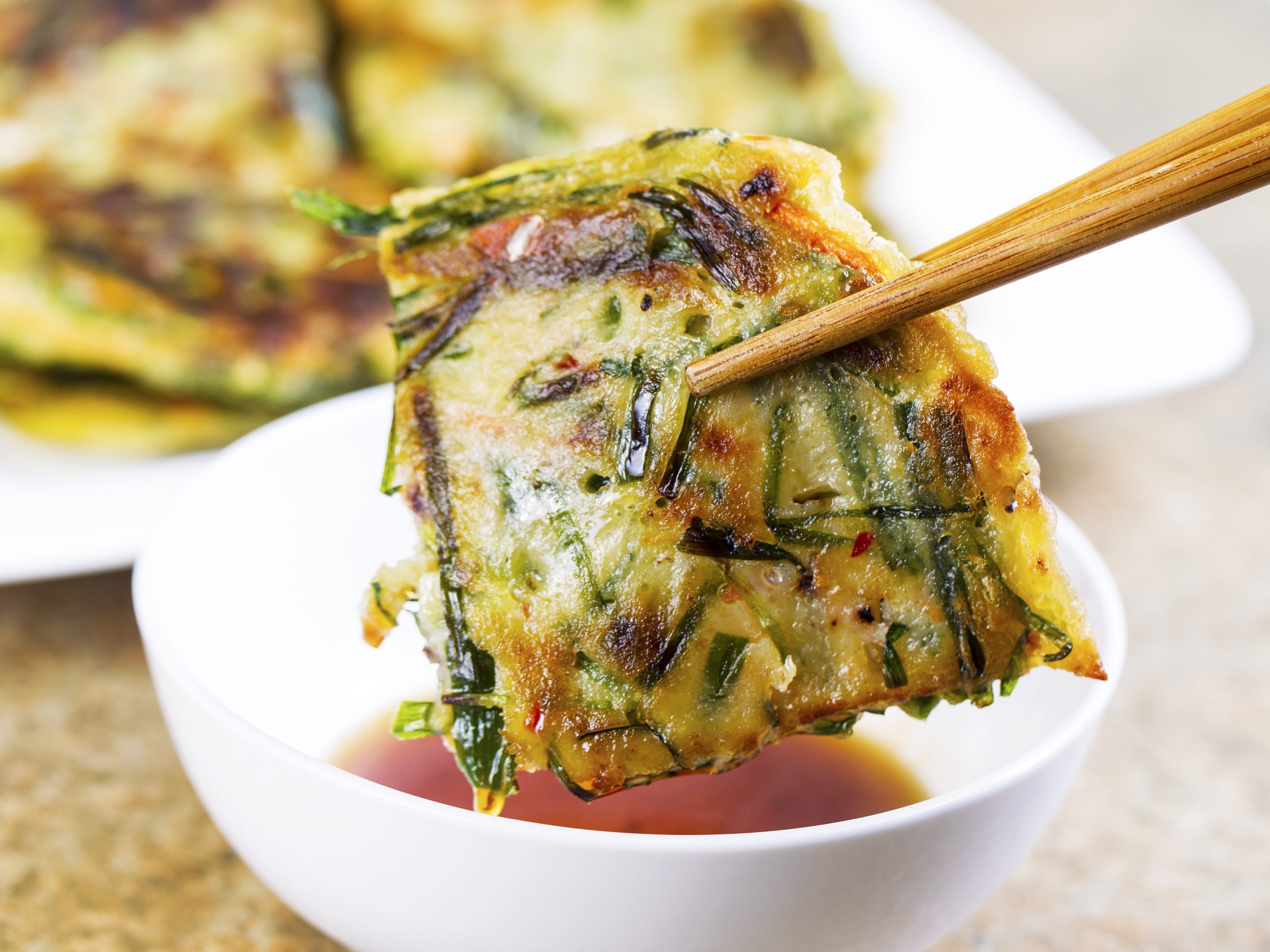 Savory Korean Pancakes (From Sugarproof Kids)